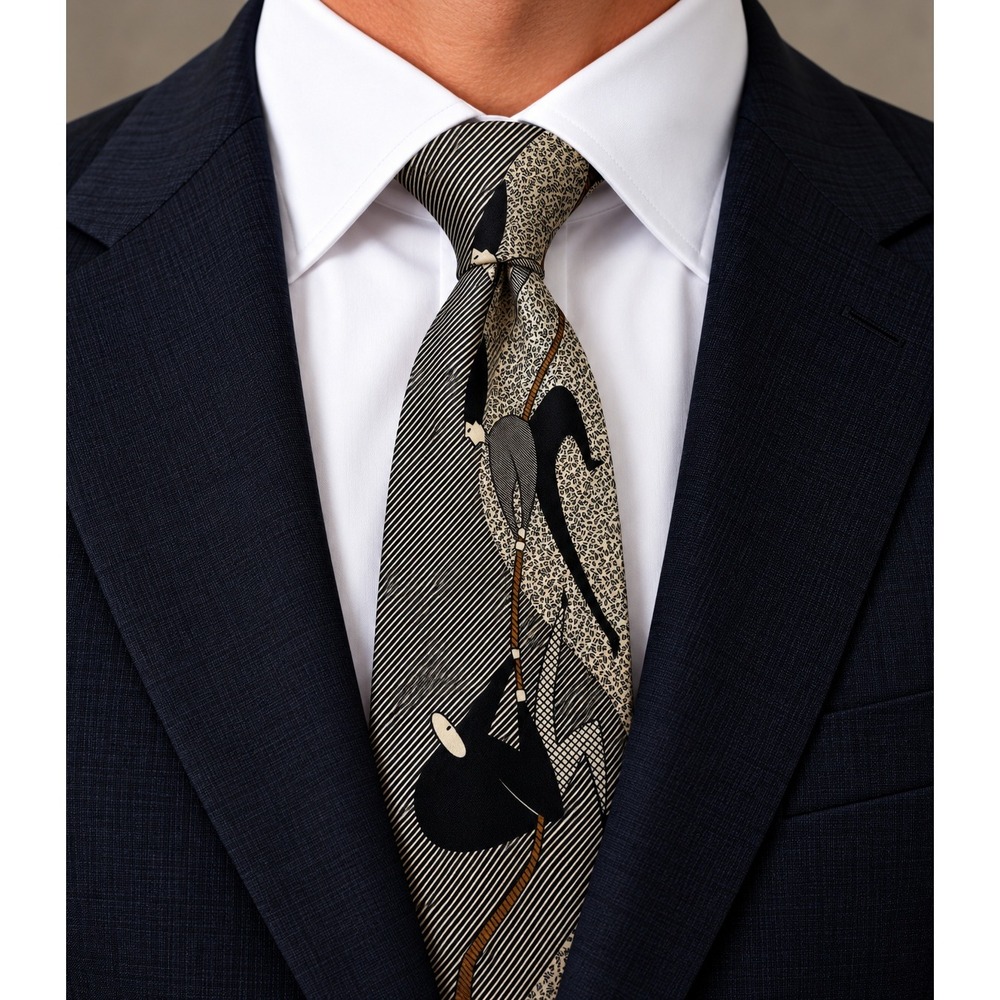 The Beatles We Can Work It Out 1991 Vintage Silk Tie Manhattan Menswear Group